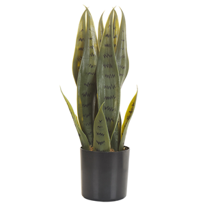 BELIANI Kunstplant 40 cm Dracaena SNAKE PLANT