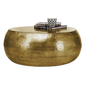 WOMO-Design Salontafel Ø 60x30 Cm Goud Aluminium Womo Design