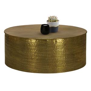 Womo-design Salontafel Ø 88x37 cm Goud Aluminium WOMO Design