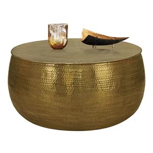 Womo-design Salontafel Ø 90x45 cm Goud Aluminium WOMO Design