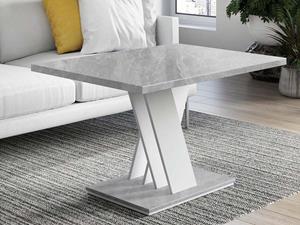 Mobistoxx Salontafel MASOV 100 cm wit/beton