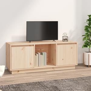 VidaXL Tv-meubel 110,5x35x44 cm massief grenenhout