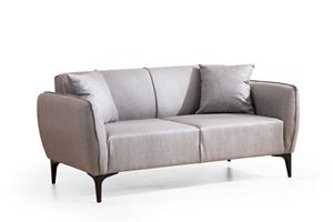 Risa Home 2-zits Bank Belissimo Donker Grijs