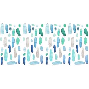 RoomMates Muursticker Cool Watercolour Swatch Vinyl 96-delig