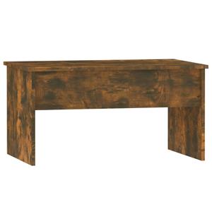 VidaXL Salontafel 80x50,5x52,5 cm bewerkt hout gerookt eikenkleurig