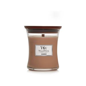 WoodWick Kaars Medium Cashmere - 11 Cm / ø 10 Cm