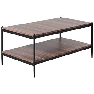 Beliani Avoca alontafel-donkere Houtkleur-mdf