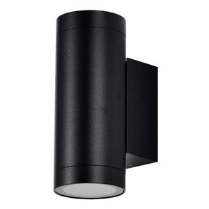 V-tac Vt-11015 Wandlamp Buiten Up/down - Gu10 - Aluminium - Zwart -