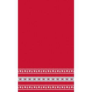 Duni Kerst Thema Papieren Tafelkleed/tafellaken Scandinavisch 138 X 220 Cm - Tafellakens