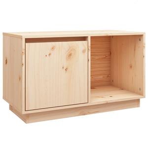 VidaXL Tv-meubel 74x35x44 Cm Massief Grenenhout