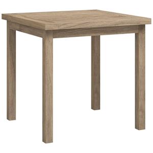 vidaXL Beistelltisch 45x45x45 cm Massivholz Teak 