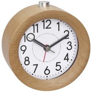tfadostmann TFA Dostmann 60.1039.05 Quarz Wecker Buche Alarmzeiten 1
