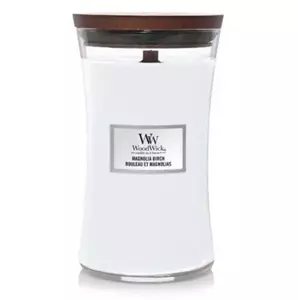 WoodWick Großes Glas Magnolia Birch Duftkerze