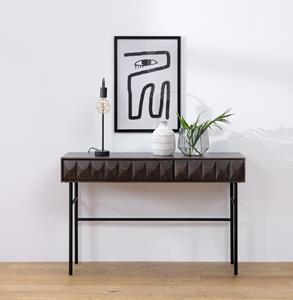 Giga Living Bijzettafel Latina Espresso W117 cm - 