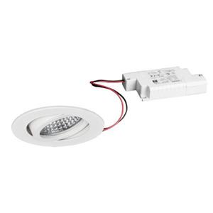 BRUMBERG LED inbouwspot Tirrel-R, dimbaar, mat wit