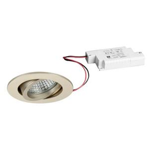 BRUMBERG LED inbouwspot Tirrel-R, dimbaar, licht goud