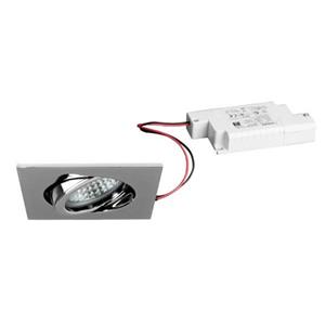 BRUMBERG LED inbouwspot Tirrel-S, dimbaar, chroom