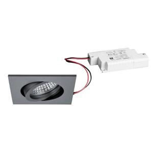 BRUMBERG LED inbouwspot Tirrel-S, dimbaar, titaan mat