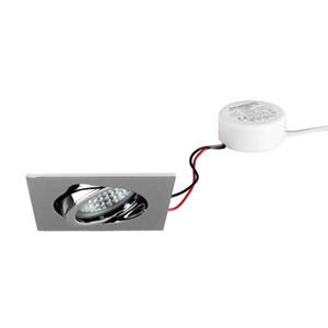 BRUMBERG LED inbouwspot Tirrel-S, RC, driver rond, chroom