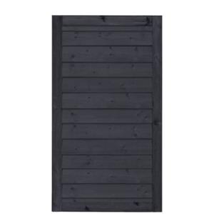 Trendyard Zwart Houten Stapelrabat Tuindeur Klink 100 x 163 CM