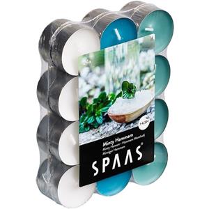 Candles by Spaas 96x Geurtheelichtjes Minty Hammam 4,5 branduren -