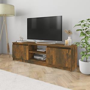 VidaXL Tv-meubel 120x30x35,5 cm bewerkt hout gerookt eikenkleurig