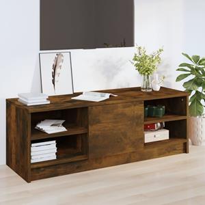 vidaXL TV-Schrank Räuchereiche 102x35,5x36,5 cm Holzwerkstoff 