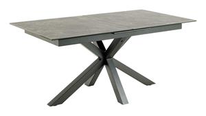 Bendt Uitschuifbare Eettafel Line Keramiek, 168-210 x 90cm - Zwart