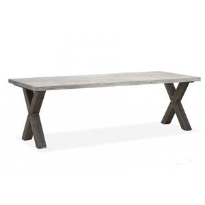 Countrylifestyle Amersfoort eettafel 190x90cm (X-poot)