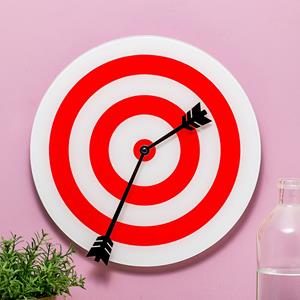 Glazen horloge Balvi Target