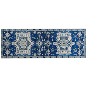 BELIANI Vloerkleed blauw 70 x 200 cm PARVAKALDI