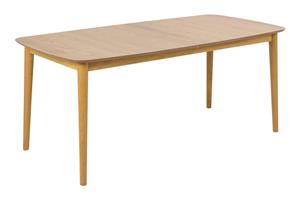 Bendt Uitschuifbare Eettafel Gwili Eiken, 180-219 x 90cm - Naturel