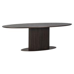 Richmond Interiors Richmond Ovale Eettafel Luxor Eiken, 235 x 110cm - Bruin