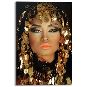 Praxis Schilderij Deco Panel Arabische Prinses 60x90cm