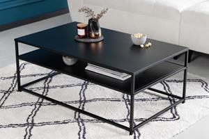 Invicta Interior Salontafel Dura Steel Zwart 100x60cm - 41728