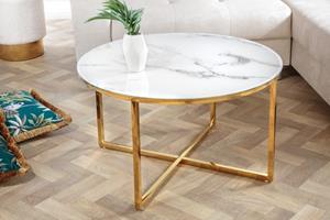 Invicta Interior Salontafel Elegance Wit 80cm - 42160