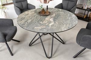Invicta Interior Eettafel Ellips Taupe 120cm - 42368