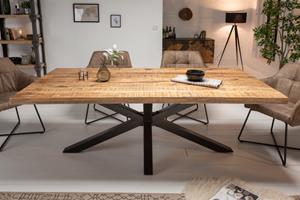 Invicta Interior Eettafel Galaxie 160cm Massief Mango Hout - 42257