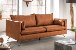 Invicta Interior Bank 3-zits Rocco Bruin - 40830