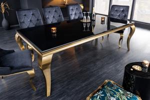 Invicta Interior Eettafel Modern Barock Goud 200cm - 42313