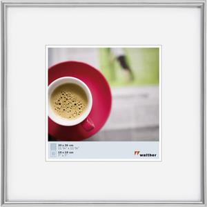 Walther+ design KS330H Wissellijst Papierformaat: 30 x 30 cm Zilver
