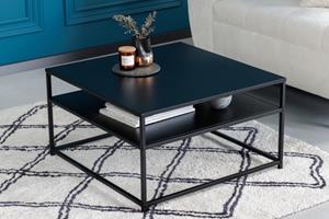 Invicta Interior Salontafel Dura Steel Zwart 70x70cm - 41727