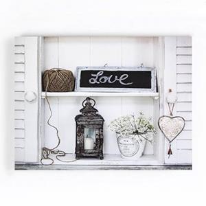 Art for the home Leinwandbild "Stillleben Love"