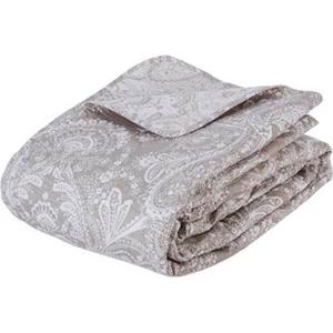 Atmosphera Bedsprei Lady Mary - beige - 240 x 260 cm - polyester - luxe motief - 1 cm dik -