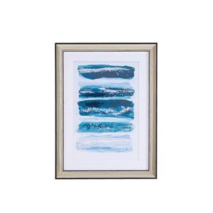 Beliani FERATE wanddecoratie blauw