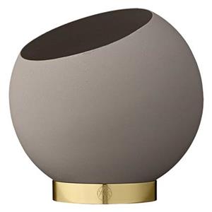 AYTM Globe Bloempot X-small Taupe