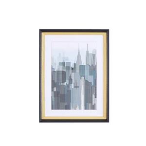 BAMAKO wanddecoratie blauw