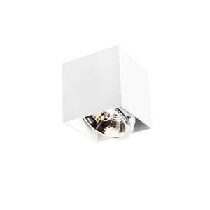 QAZQA Design-Spot weiß quadratisch - Box