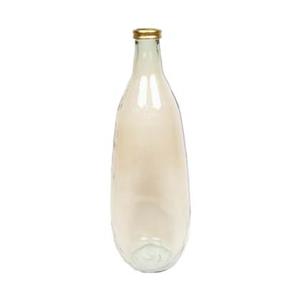 Dijk Natural Collections Vase recycled glass 25x75cm - Goud