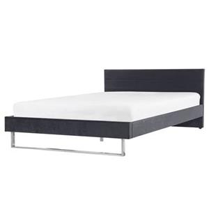 Beliani BELLOU Bed grijs 180x200